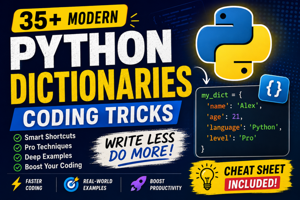 Python Dictionaries: 25+ Modern Coding Tricks, Shortcuts & Pro Techniques