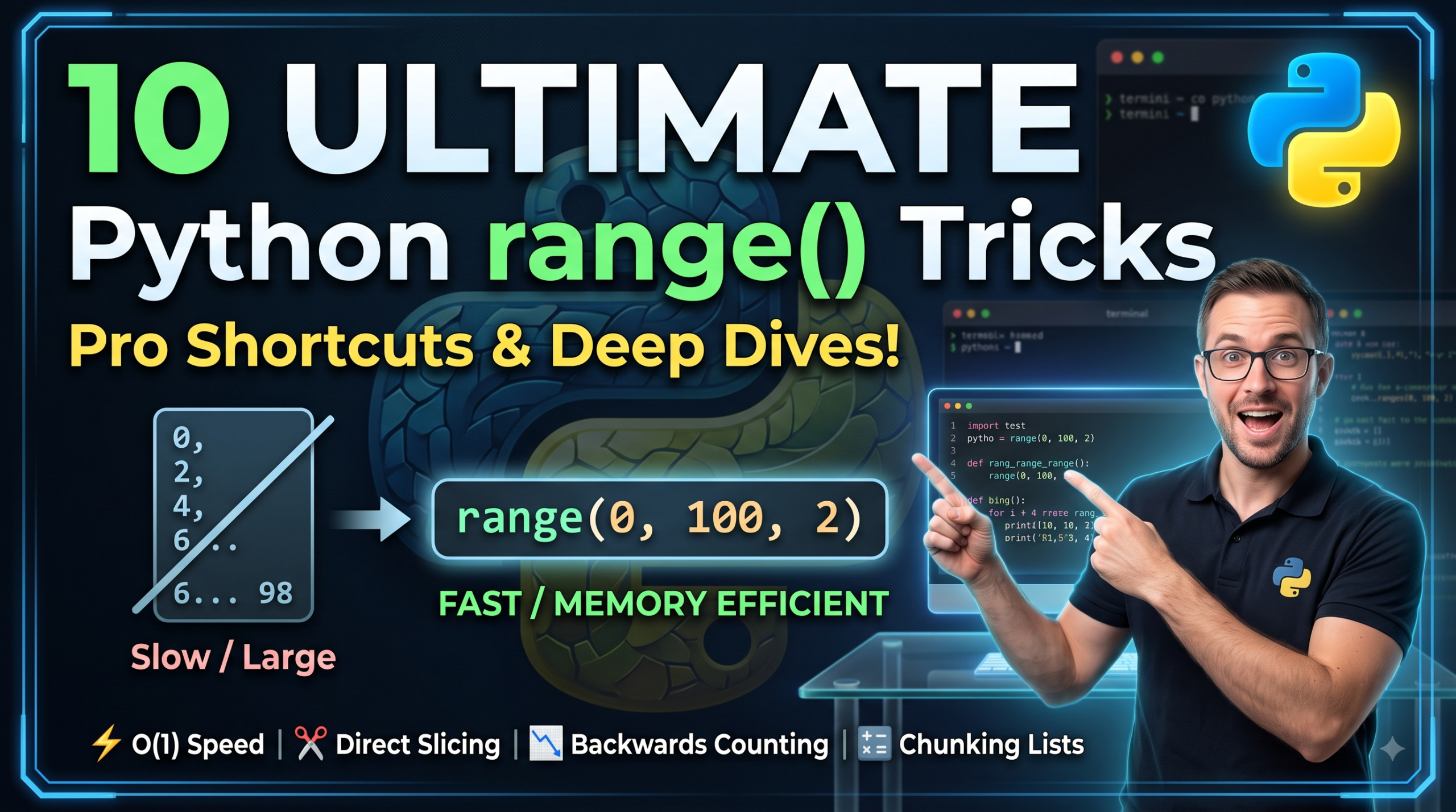 10 Modern Python range() Shortcuts Every Senior Developer Uses