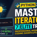 Mastering Python Iterators: 7 Modern Tricks & Production-Grade Shortcuts