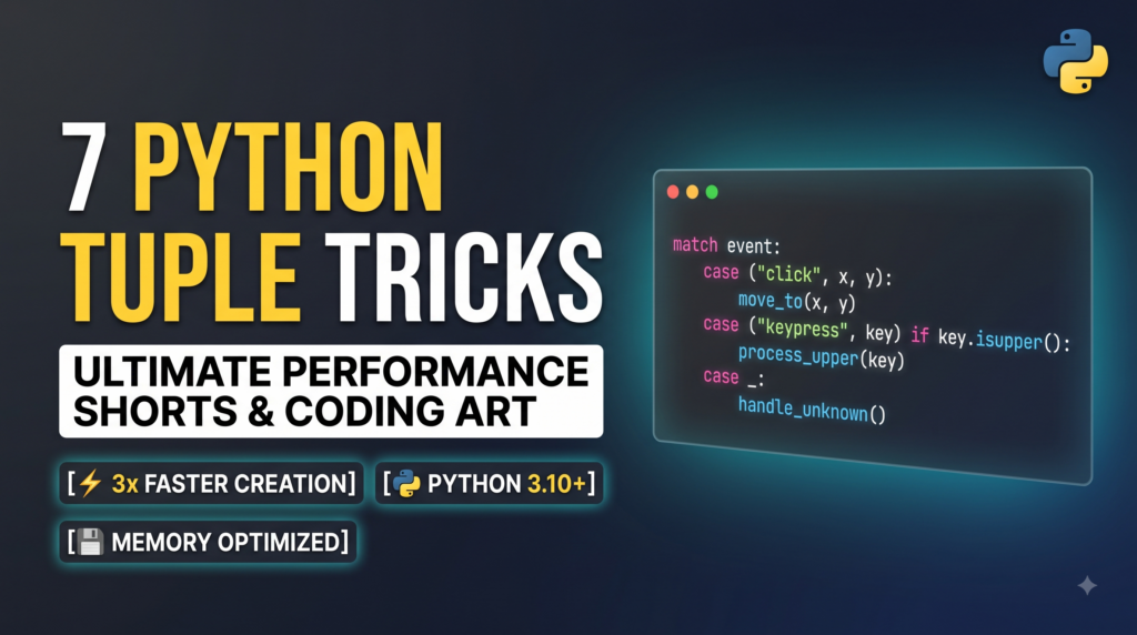 7 Modern Python Tuple Tricks Every Developer Should Master